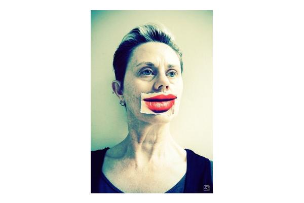 Jane McCormick: Self Portrait with Borrowed Smile