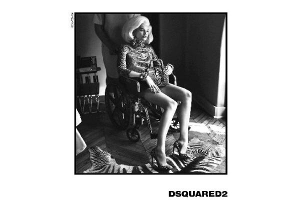 D-Squared Ad with wheelchair