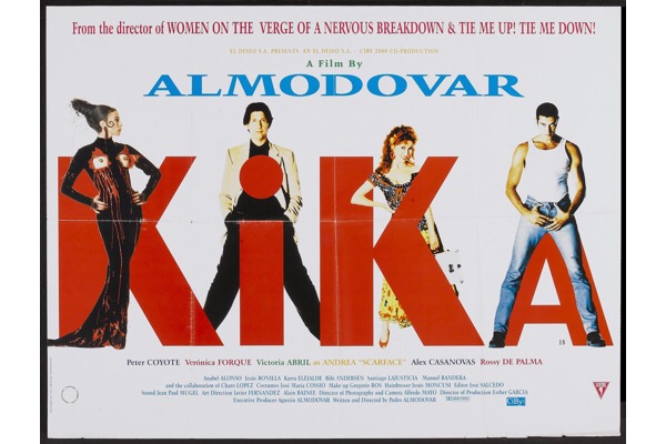 Pedro Almodovar: Kika (UK poster)