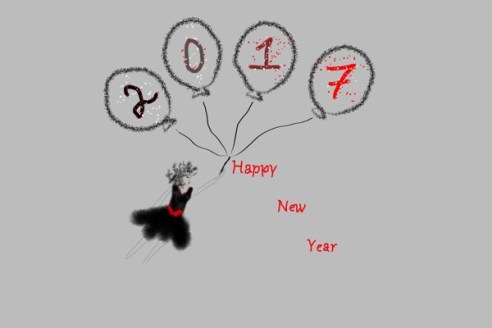 Elle Illustrations: Happy New Year 2017