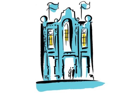 Michelin Building illustrated by Ian Mitchell, Illustrator