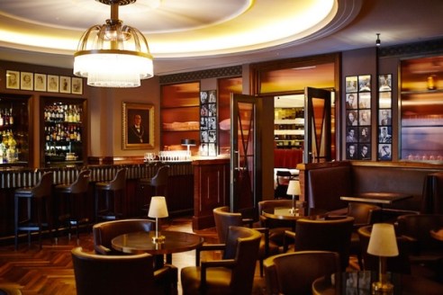 The American Bar and Colony Grill Room at The Beaumont Hotel