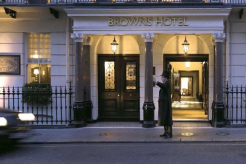 Brown’s Hotel Entrance, Albemarle Street
