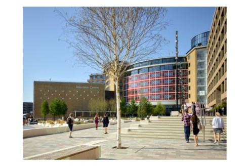 Accessing the Bluebird Cafe, Television Centre, White City, London.