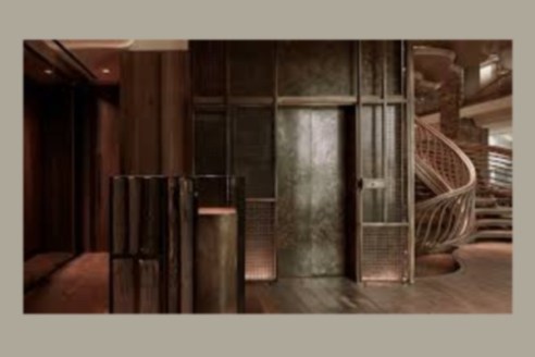 Lift on the Ground Floor, Hide London. Image courtesy Hide London.