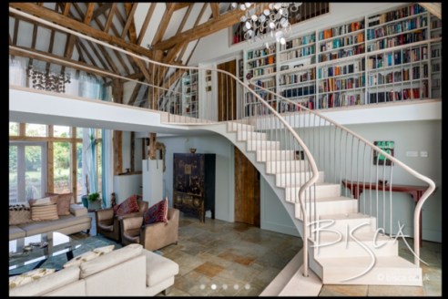 Bisca Curved Stair Design