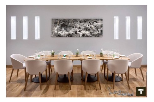 Private Dining Room, Theo Randall at the Intercontinental: Artwork by Swarez